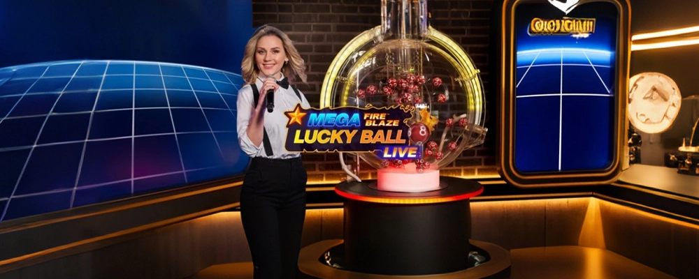 6z com Bola da Sorte Mega Fogo Flamejante ao Vivo